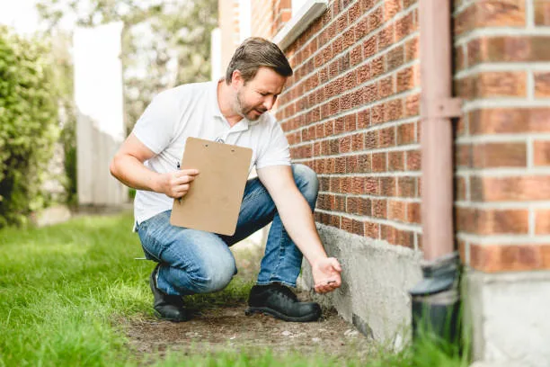 ICC-certified inspector documenting a crawl space baseline